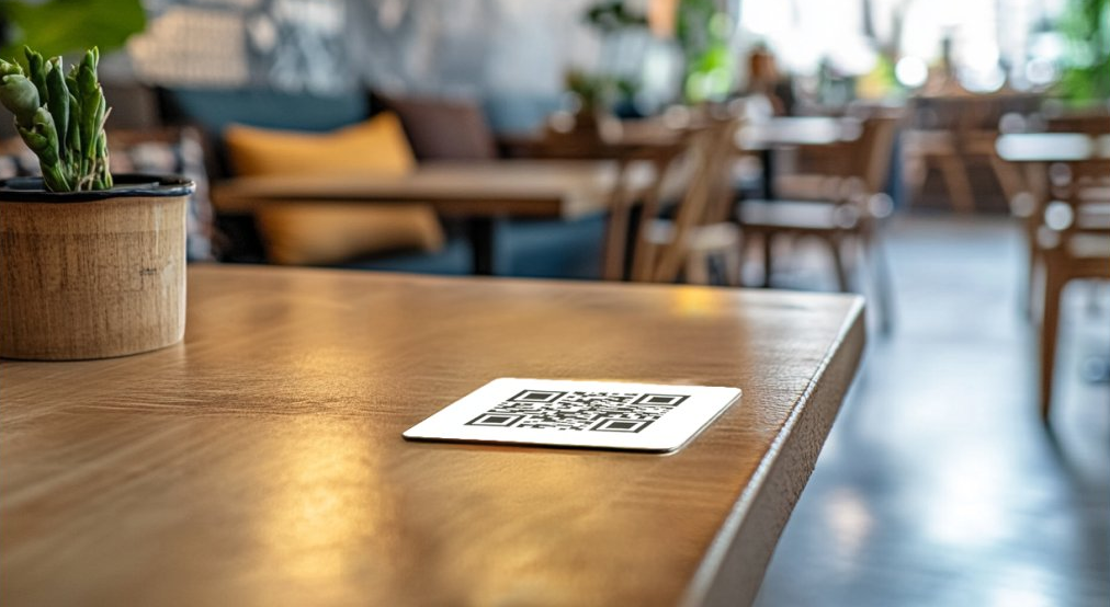 QR kód na stůl